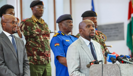 Murkomen Reveals Why Plain-Clothes Officers Were Deployed During Demonstrations