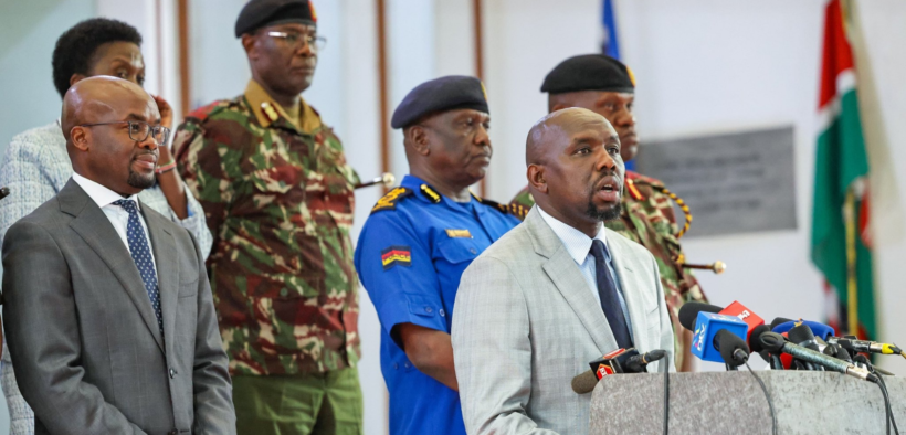 Murkomen Reveals Why Plain-Clothes Officers Were Deployed During Demonstrations