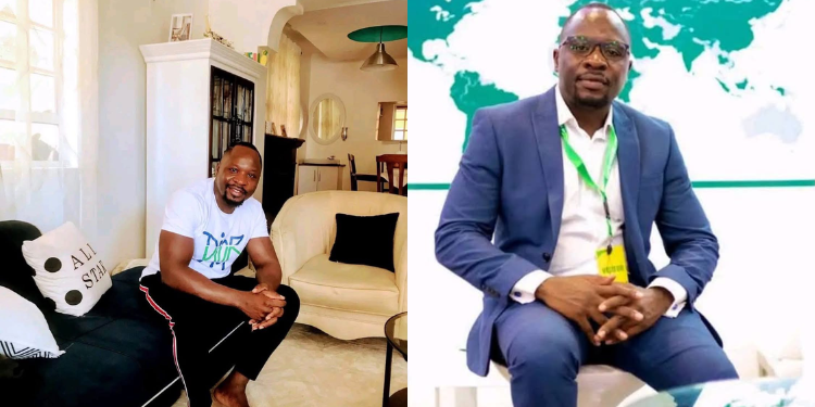 Allan Blessed Ochieng, the man Nairobi influencer Juliette Awata says left her with a Ksh 10,000 bar bill after a Facebook date at Sarit Centre. Photo: Juliette Awata/Facebook