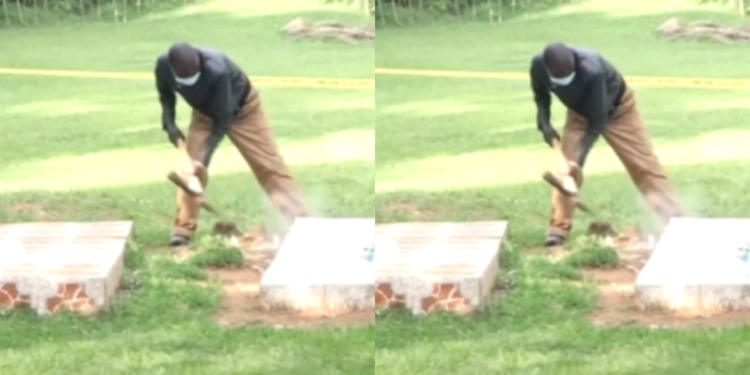 Evans Masolo Body exhumed. Photo/ file