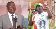 CJ David Maraga and DCP Party leader Rigathi Gachagua