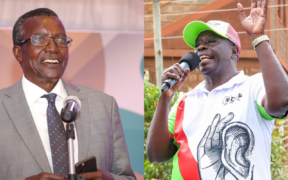 CJ David Maraga and DCP Party leader Rigathi Gachagua