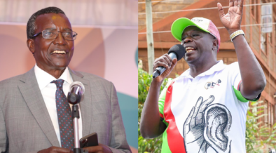 CJ David Maraga and DCP Party leader Rigathi Gachagua