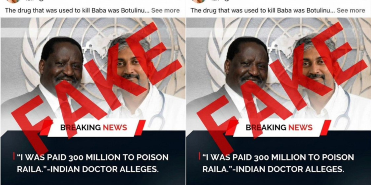 DCI Breaks Silence on Claims that Indian Doctor Was Paid to Poison Raila Odinga. pHOTO/ dci
