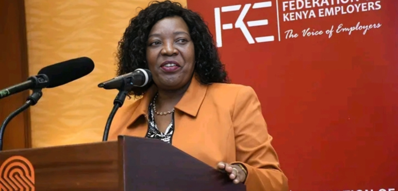 Jacqueline Mugo, EBS Executive Director & Chief Executive Officer. Photo/ FKE