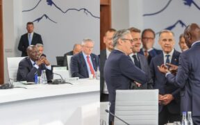 President William Ruto at the G7 Summit