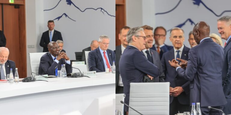 President William Ruto at the G7 Summit