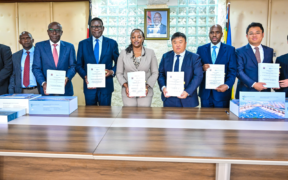 Kenya Signs CRBC Contract for JKIA Modernization Project. Photo/ CS Chirchir