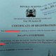How to Replace a Lost Business Registration Certificate .Photo/ file