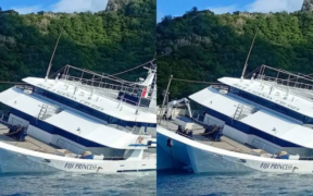 KMA Breaks Silence on Grounded M.V. Dan at Nyali Beach