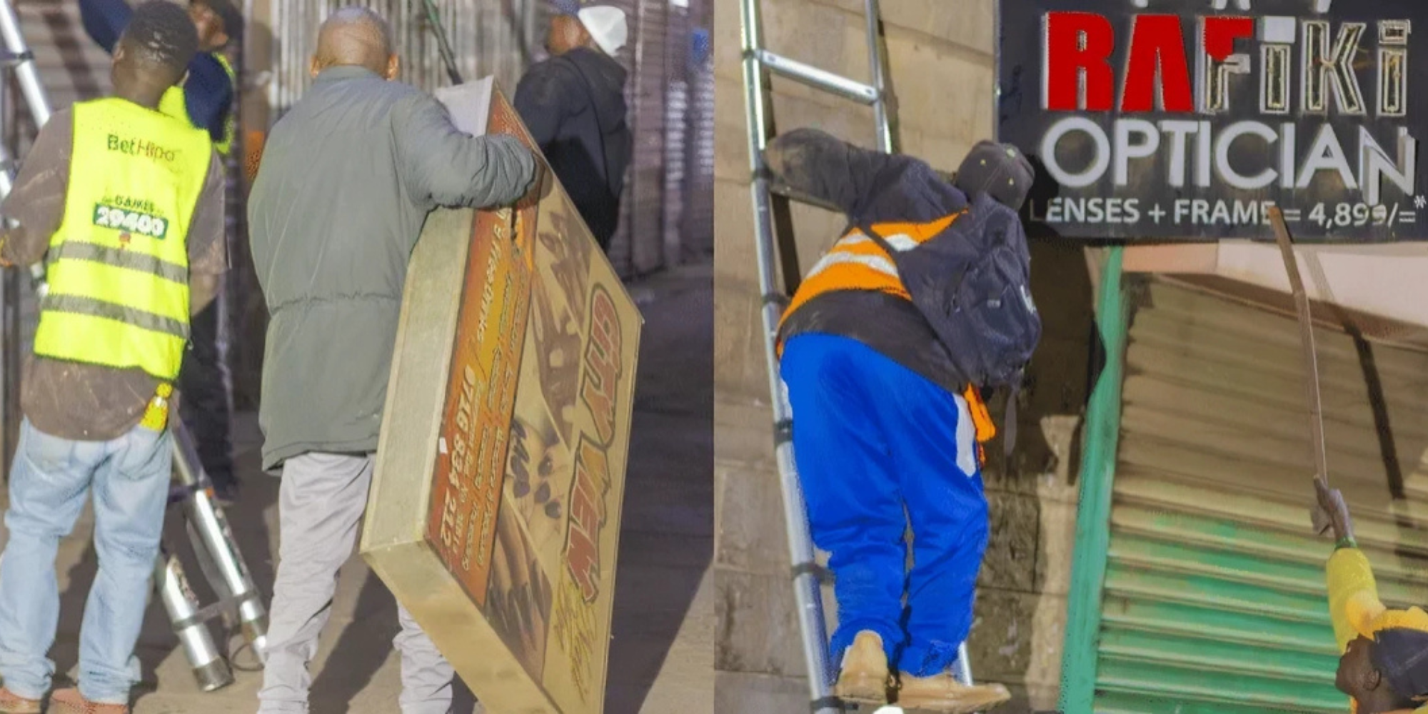 Geoffrey Mosiria Warns of Action as Illegal CBD Signages Reappear. photo/ file