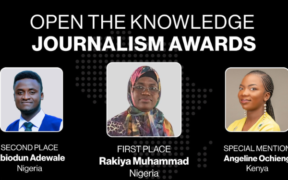 Open the Knowledge Journalism Awards Honour Three African Journalists