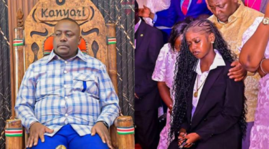 Pastor Kanyari and daughter Sky. Photo/ Kanyari