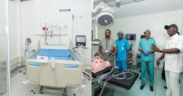 President William Ruto at Wajir County Teaching and Referral Hospital Accident and Emergency Wing