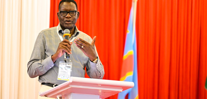 Transport CS Davis Chirchir speaking during the opening ceremony of the two-day Regional Highway Safety Investors Conference in Mombasa on May 31, 2026.