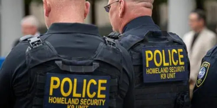 US Department of Homeland Security officers.Photo/UDH