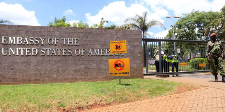 US Embassy Warns of June 25 Protests Across Kenya. pHOTO/ FILE
