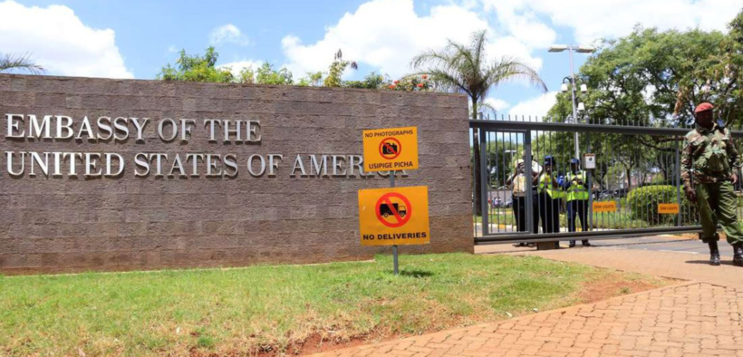 US Embassy Warns of June 25 Protests Across Kenya. pHOTO/ FILE
