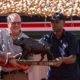 Adil Khawaja of Car No. 44 (AK 44) on left, receives the Top Fundraiser Award during the 2026 Rhino Charge event held at Ngilai Community Conservancy in Samburu County. Mr. Khawaja raised a remarkable KES 216 million in support of Rhino Ark’s conservation efforts, including the protection and preservation of Kenya’s mountain range ecosystems, commonly known as the country’s vital water towers. PHOTO/ File