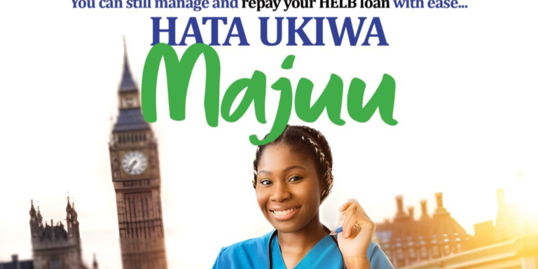 A photo template to inform students on HELB loans PHOTO/HELB