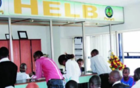 Students accessing services at HELB offices PHOTO/Standard