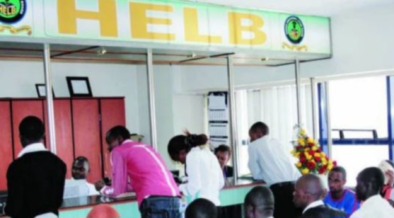 Students accessing services at HELB offices PHOTO/Standard