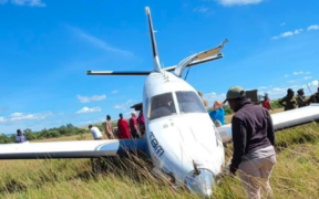 The aircraft that crashed ata Maasai Mara PHOTO/IG