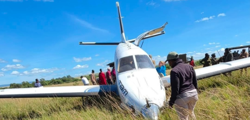 The aircraft that crashed ata Maasai Mara PHOTO/IG