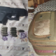 A stolen firearm from a licensed private firearm holder recovered by DCI from a house in Kangemi in Nairobi. PHOTO/ DCI