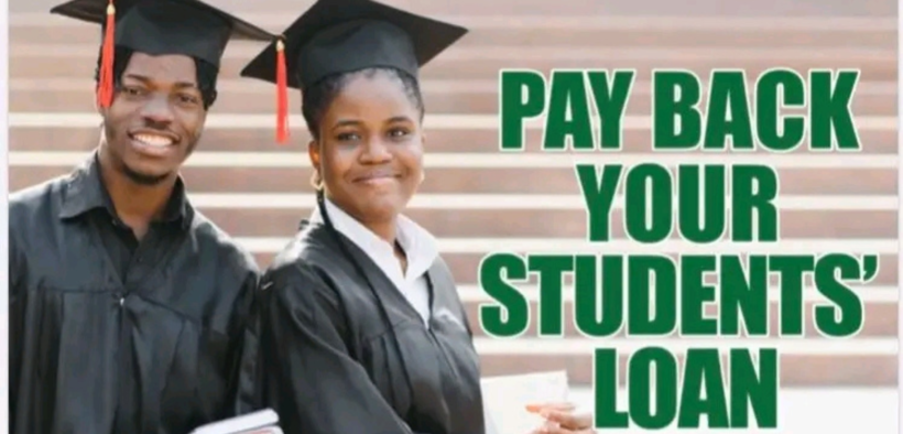 A poster by HELB directing students who have benefited from HELB loan to pay their dues. PHOTO/ HELB