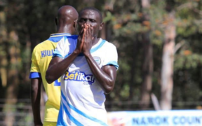Former Sofapaka Midfielder Feni Ali during a past KPL debut. PHOTO/ Ole Teya X
