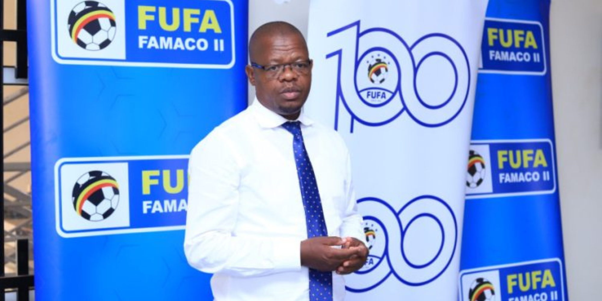 Moses Magogo Hassim, the President of the Federation of Uganda Football Associations (FUFA) in a past federation event in Uganda. PHOTO/ FUFA