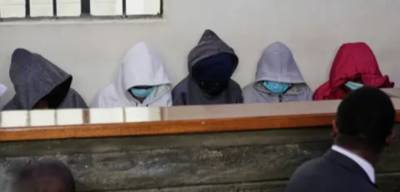 Students from Utumishi Academy appear at Naivasha Law Courts in Nakuru, on Tuesday, June 2, 2026. PHOTO/ Brian Inganga/AP