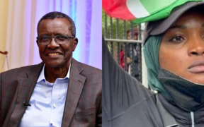 A collage of David Maraga and Shakira Wafula PHOTO/UGM/NTV
