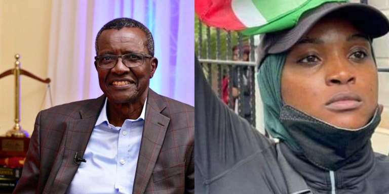 A collage of David Maraga and Shakira Wafula PHOTO/UGM/NTV