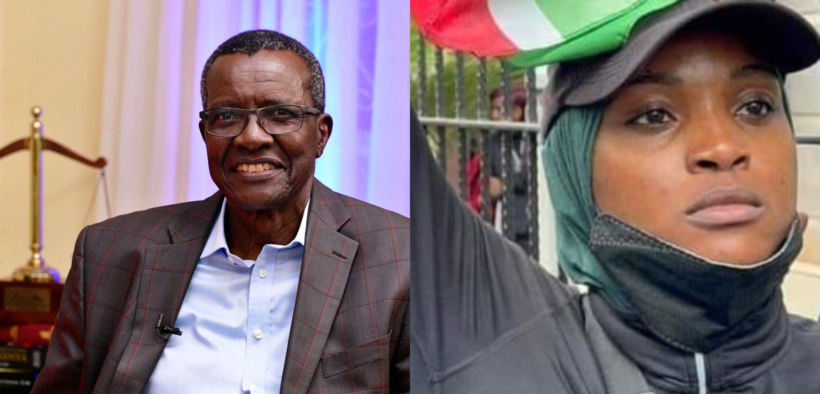 A collage of David Maraga and Shakira Wafula PHOTO/UGM/NTV