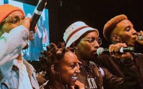 Camp Mulla at their recent performance in Nairobi PHOTO/IG