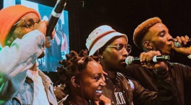 Camp Mulla at their recent performance in Nairobi PHOTO/IG