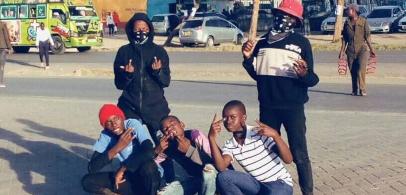 Kenyan Hip-Hop Eastlando Finest rappers Nova Flow Boyz posing for a photo. PHOTO/ file