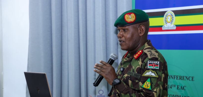 Major General John Maison Nkoimo, the new Deputy Commander of Kenya Army. PHOTO/ KDF