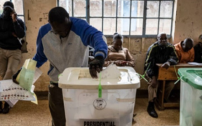 Kenyans voting during the 2022 General elections. PHOTO/IEBC
