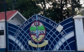 Moi Girls Nairobi Entrance. PHOTO/ Moi Girls