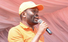 Senator Edwin Sifuna during a past rally. PHOTO/ Edwin Sifuna X