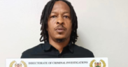 Suspect arrested by DCI PHOTO/DCI
