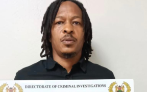 Suspect arrested by DCI PHOTO/DCI