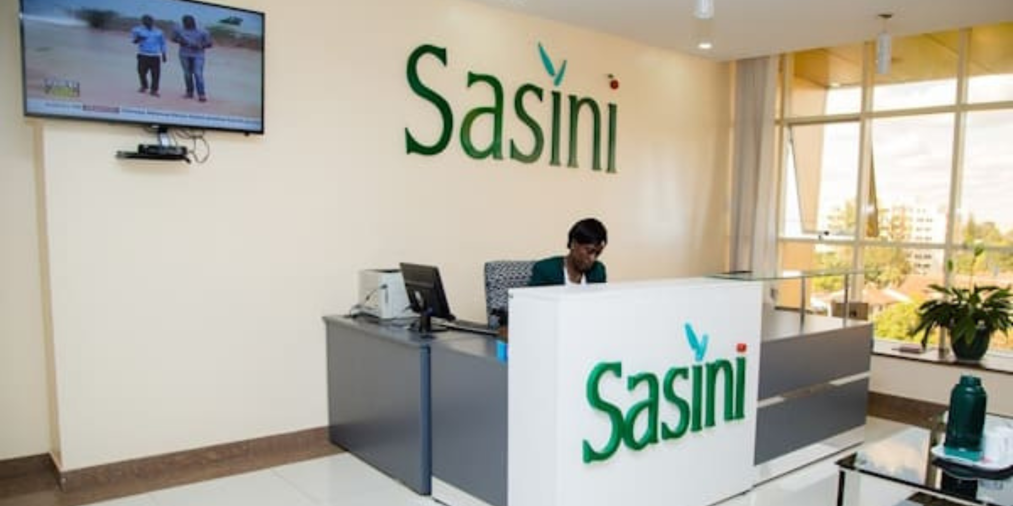 Sasini Tea Company front office reception. PHOTO/ File 