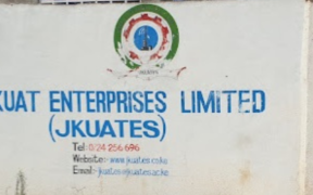 JKUAT Enterprises Limited (JKUATES) Main entrance gate in Nairobi. PHOTO/ JKUATES