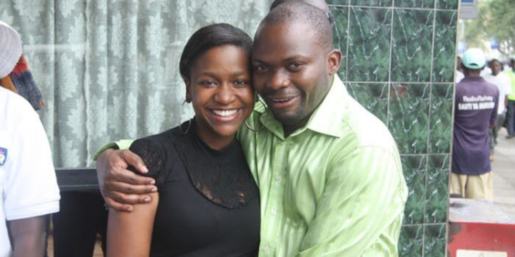 Esther with her husband Quincy TimberlakePHOTO/Esther