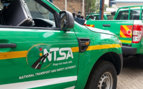 NTSA Vehicles in a Parking Space in Nairobi. PHOTO/ NTSA.