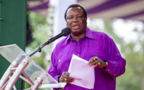 COTU boss Francis Atwoli during a past Labour day address. PHOTO/ File